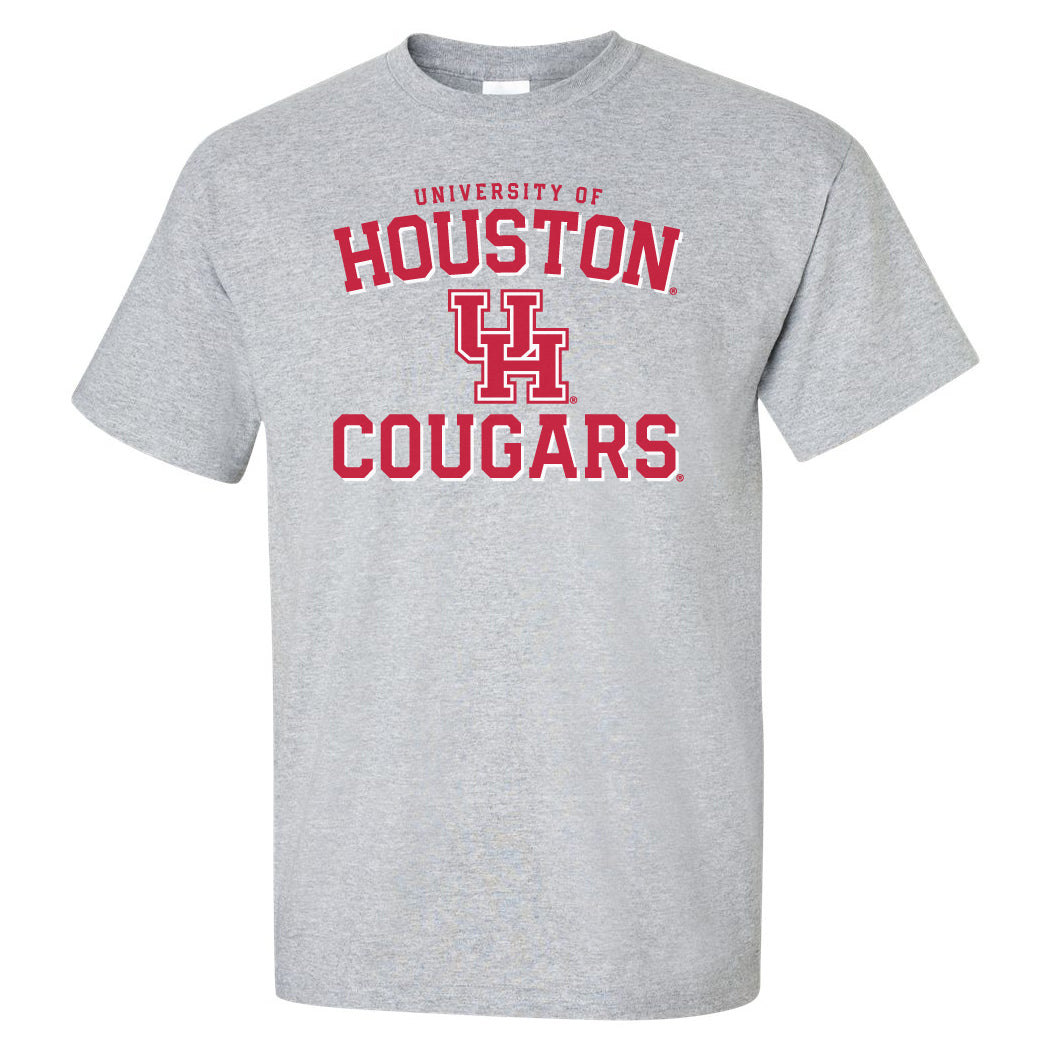 Houston Cougars Tee Shirt - University of Houston UH Cougars Arch