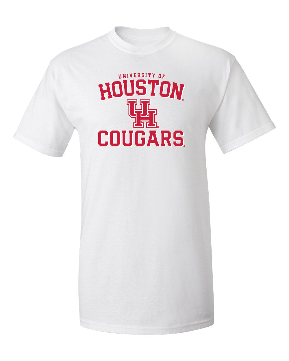 Houston Cougars Tee Shirt - University of Houston UH Cougars Arch