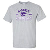 K-State Wildcats Tee Shirt - Arch K-State Wildcats EST 1863