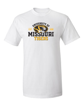 Missouri Tigers Tee Shirt - University of Missouri Est 1839