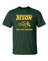 NDSU Bison Tee Shirt - Bison Feel The Thunder