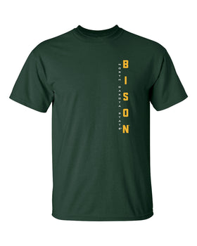 NDSU Bison Tee Shirt - Vertical NDSU Bison