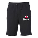 Nebraska Huskers Premium Fleece Shorts - Script Huskers Volleyball