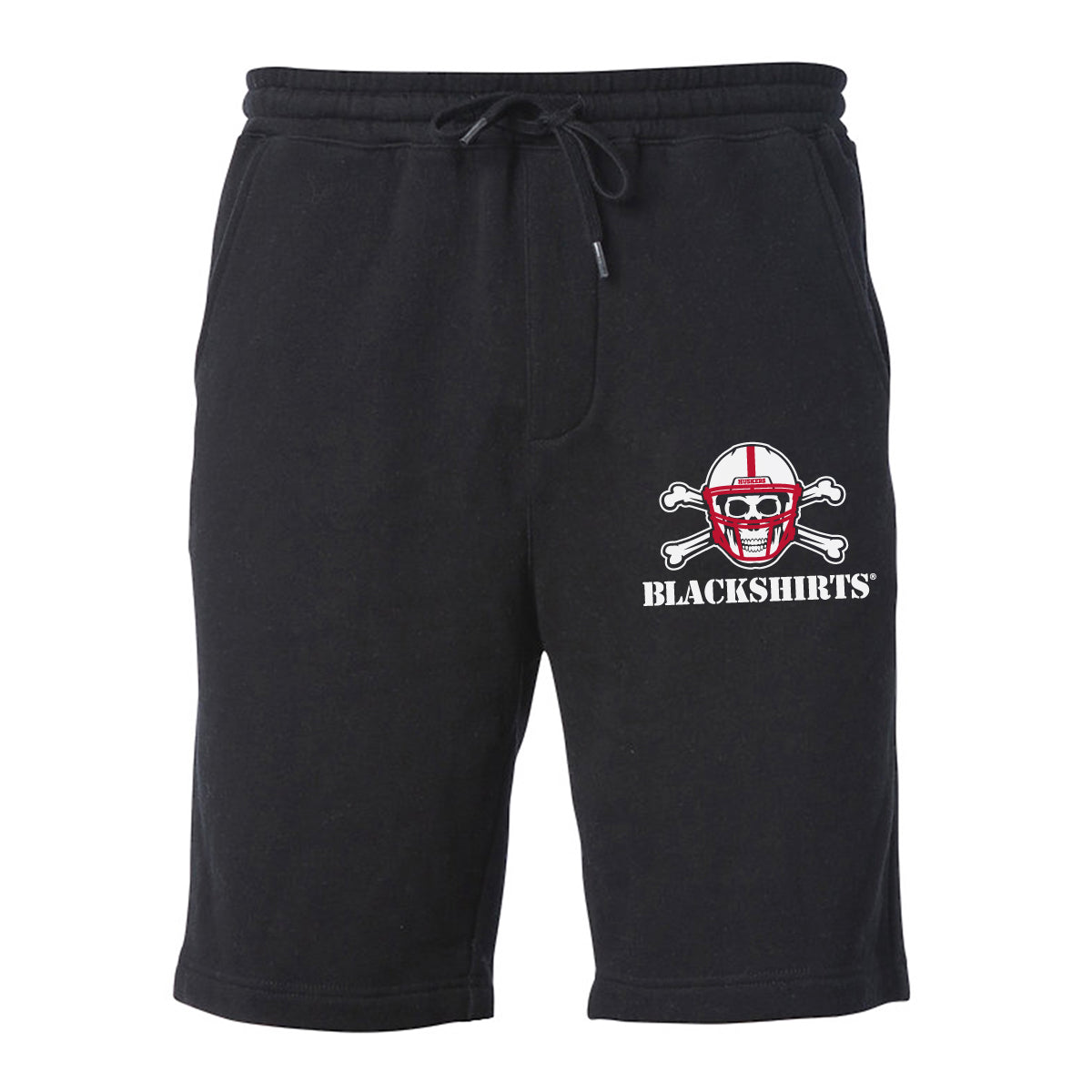Nebraska Huskers Premium Fleece Shorts - NEW Official Blackshirts Logo