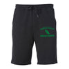 North Texas Mean Green Premium Fleece Shorts - North Texas Arch Primary Logo