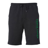 North Texas Mean Green Premium Fleece Shorts - Vertical University of North Texas