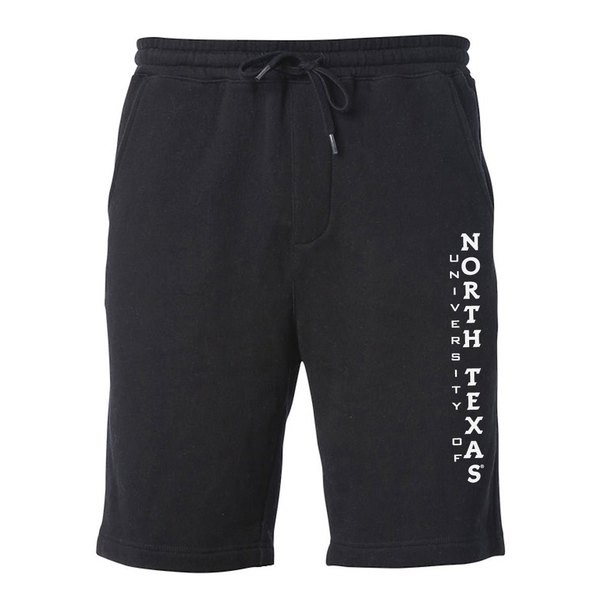 North Texas Mean Green Premium Fleece Shorts - Vert University of North Texas
