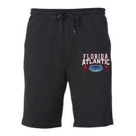 Florida Atlantic Owls Premium Fleece Shorts - FAU Logo Winning in Paradise