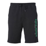 North Dakota Fighting Hawks Premium Fleece Shorts - Vertical University of North Dakota