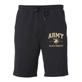 Army Black Knights Premium Fleece Shorts - Army Arch Primary Logo