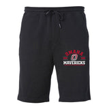 Omaha Mavericks Premium Fleece Shorts - UNO 1908 Arch Omaha