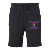 Kansas Jayhawks Premium Fleece Shorts - Rock Chalk Jayhawks