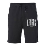Kansas Jayhawks Premium Fleece Shorts - Tall Kansas Small Jayhawks