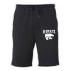 K-State Wildcats Premium Fleece Shorts - K-State Powercat
