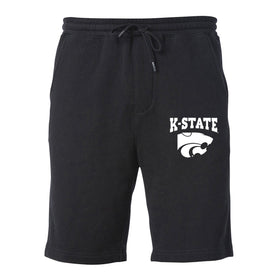 K-State Wildcats Premium Fleece Shorts - K-State Powercat