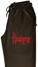 Premium University of Nebraska Legacy Script "Huskers" Sweatpants