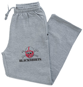 Nebraska Huskers Premium Fleece Sweatpants - Blackshirts Logo