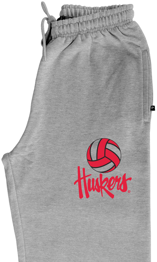 Nebraska Huskers Premium Fleece Sweatpants - Huskers Volleyball