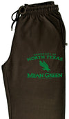 North Texas Mean Green Premium Fleece Sweatpants - North Texas Arch Primary Logo