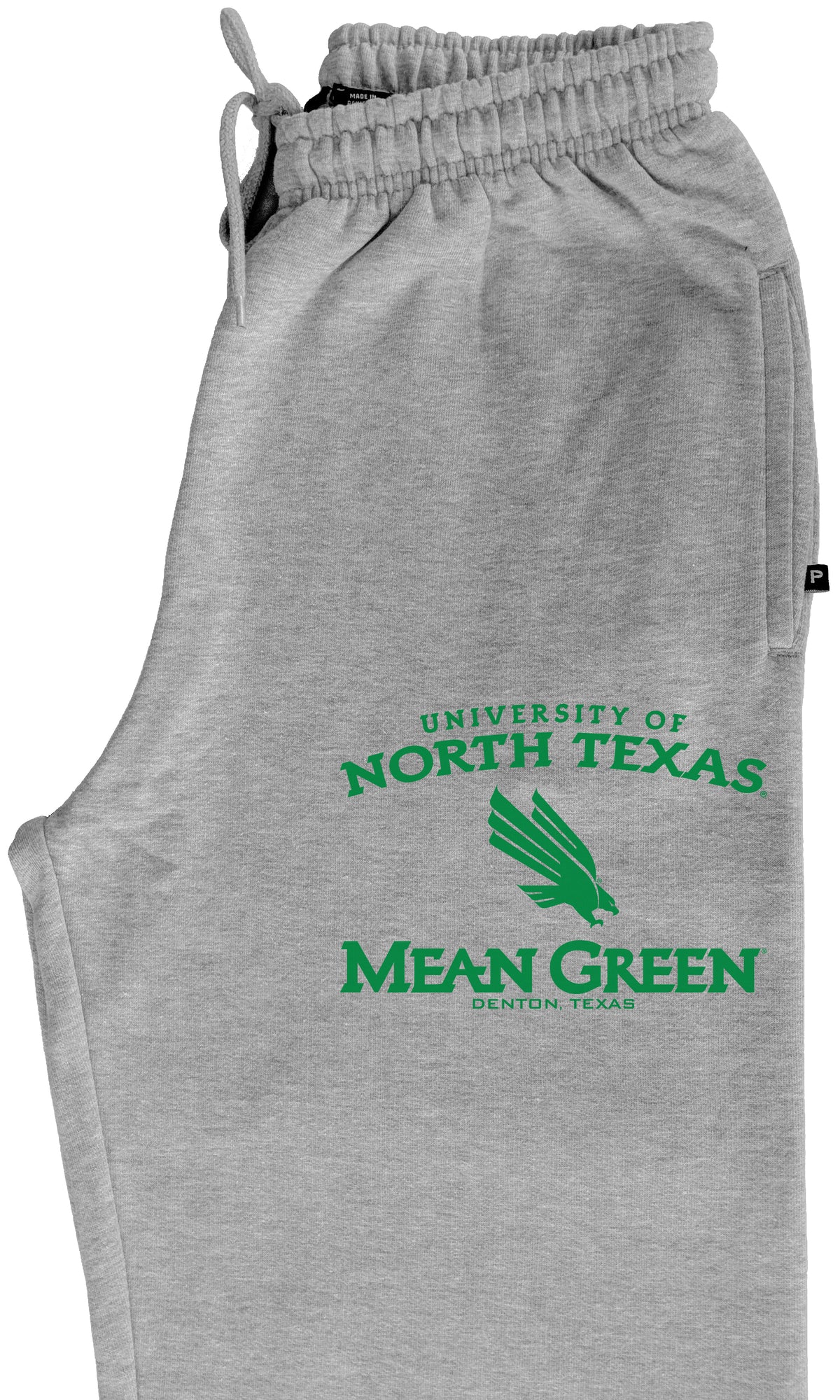North Texas Mean Green Premium Fleece Sweatpants - North Texas Arch Primary Logo