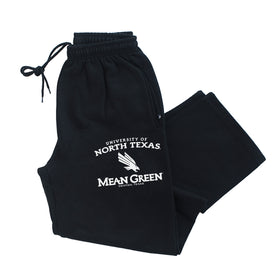 North Texas Mean Green Premium Fleece Sweatpants - UNT Arch Primary Logo