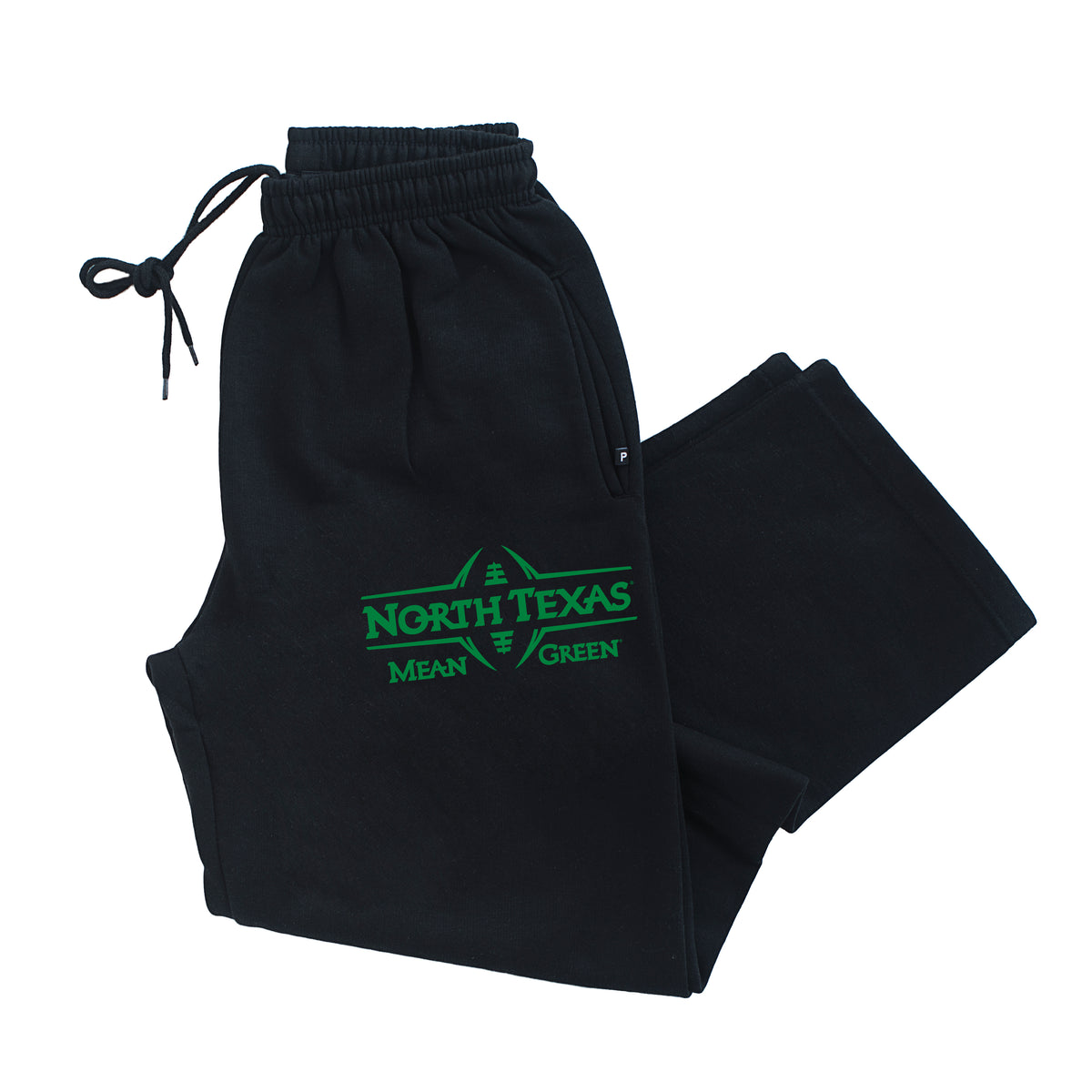 North Texas Mean Green Premium Fleece Sweatpants - North Texas Football Laces