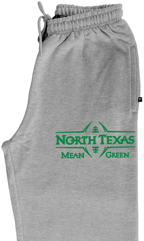 North Texas Mean Green Premium Fleece Sweatpants - North Texas Football Laces