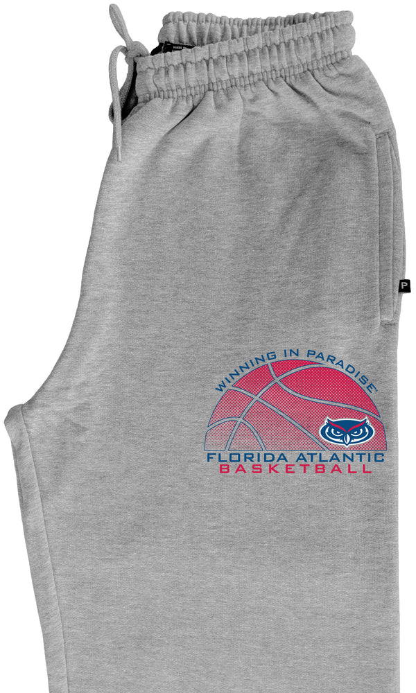 Florida Atlantic Owls Premium Fleece Sweatpants - FAU Basketball