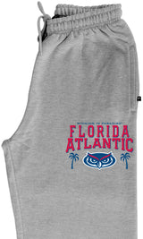 Florida Atlantic Owls Premium Fleece Sweatpants - FAU Logo Winning in Paradise