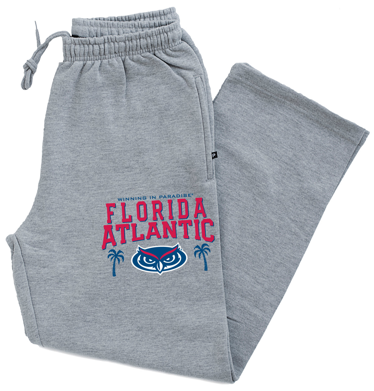 Florida Atlantic Owls Premium Fleece Sweatpants - FAU Logo Winning in Paradise