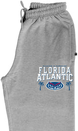 Florida Atlantic Owls Premium Fleece Sweatpants - FAU Owls Winning in Paradise