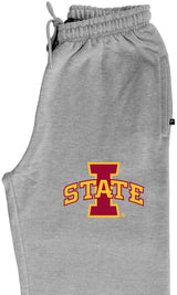 Iowa State Cyclones Premium Fleece Sweatpants - ISU I-STATE Logo