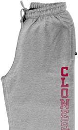 Iowa State Cyclones Premium Fleece Sweatpants - Vertical Clones Fade
