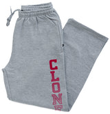 Iowa State Cyclones Premium Fleece Sweatpants - Vertical Clones Fade