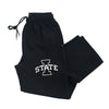 Iowa State Cyclones Premium Fleece Sweatpants - I-State Primary Logo Blackout