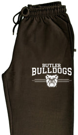 Butler Bulldogs Premium Fleece Sweatpants - Bulldogs 3 Stripe Primary Logo