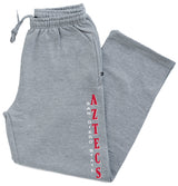 San Diego State Aztecs Premium Fleece Sweatpants - Vertical SDSU Aztecs