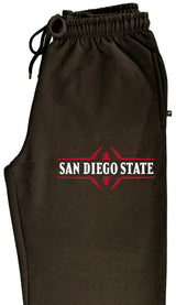 San Diego State Aztecs Premium Fleece Sweatpants - SDSU Football Laces