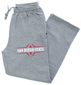 San Diego State Aztecs Premium Fleece Sweatpants - SDSU Football Laces