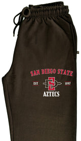 San Diego State Aztecs Premium Fleece Sweatpants - SDSU Primary Logo