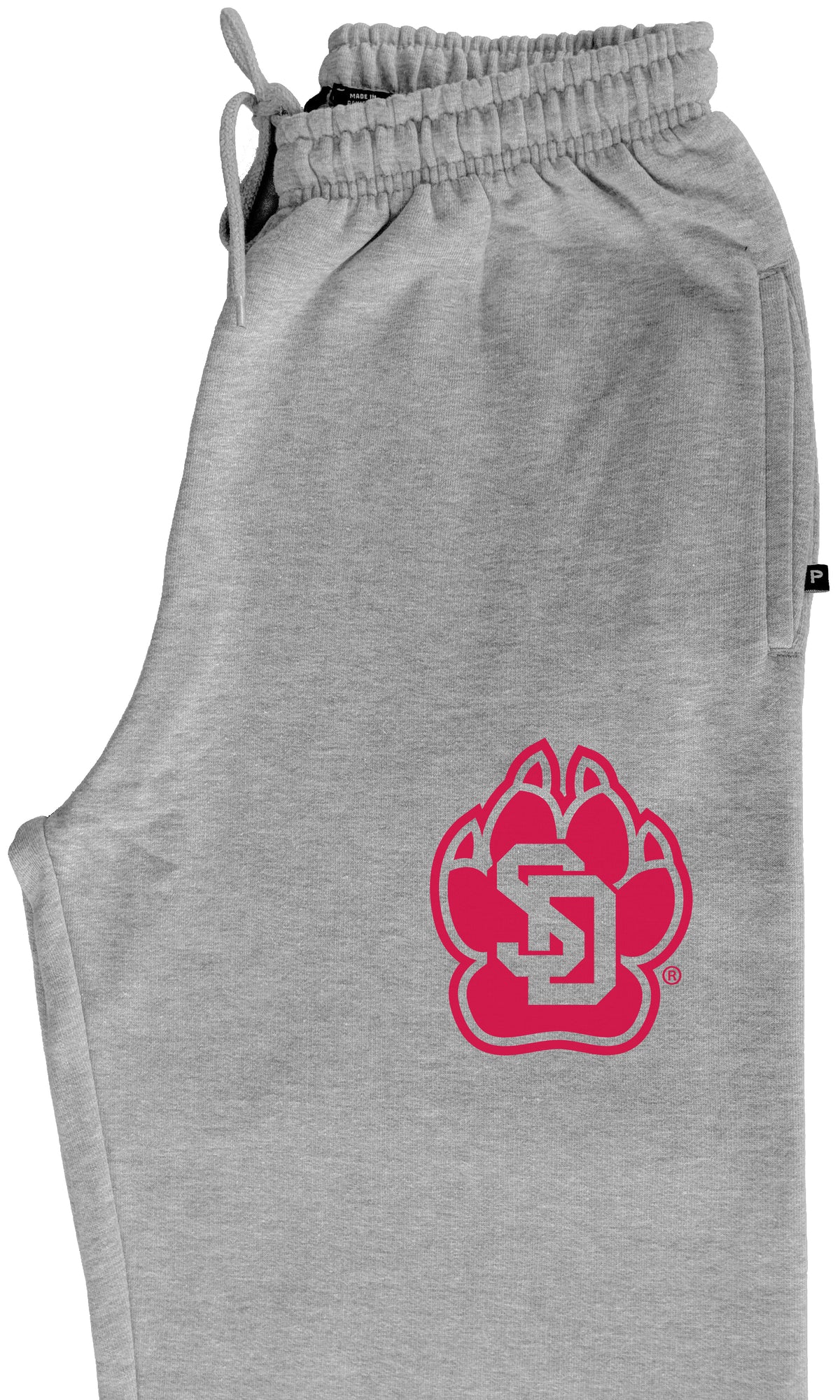 South Dakota Coyotes Premium Fleece Sweatpants - SD Coyote Paw