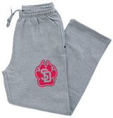 South Dakota Coyotes Premium Fleece Sweatpants - SD Coyote Paw