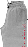 Omaha Mavericks Premium Fleece Sweatpants - Vertical UNO Mavericks