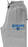Creighton Bluejays Premium Fleece Sweatpants - 3 Stripe Primary Logo