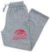Utah Utes Premium Fleece Sweatpants - Utah Utes Basketball with Logo