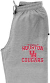 Houston Cougars Premium Fleece Sweatpants - University of Houston UH Cougars Arch