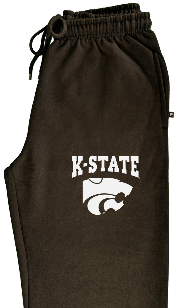 K-State Wildcats Premium Fleece Sweatpants - K-State Powercat