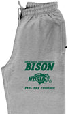 NDSU Bison Premium Fleece Sweatpants - NDSU Bison Feel The Thunder