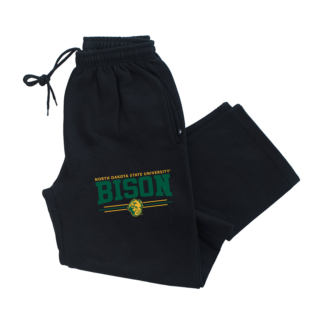 NDSU Bison Premium Fleece Sweatpants - Bison 3-Stripe