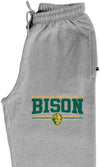 NDSU Bison Premium Fleece Sweatpants - Bison 3-Stripe
